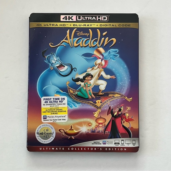 Disney The Signature Collection Bundle of 4 Blu-Ray+DVD+Digital Code NEW - Picture 7 of 10